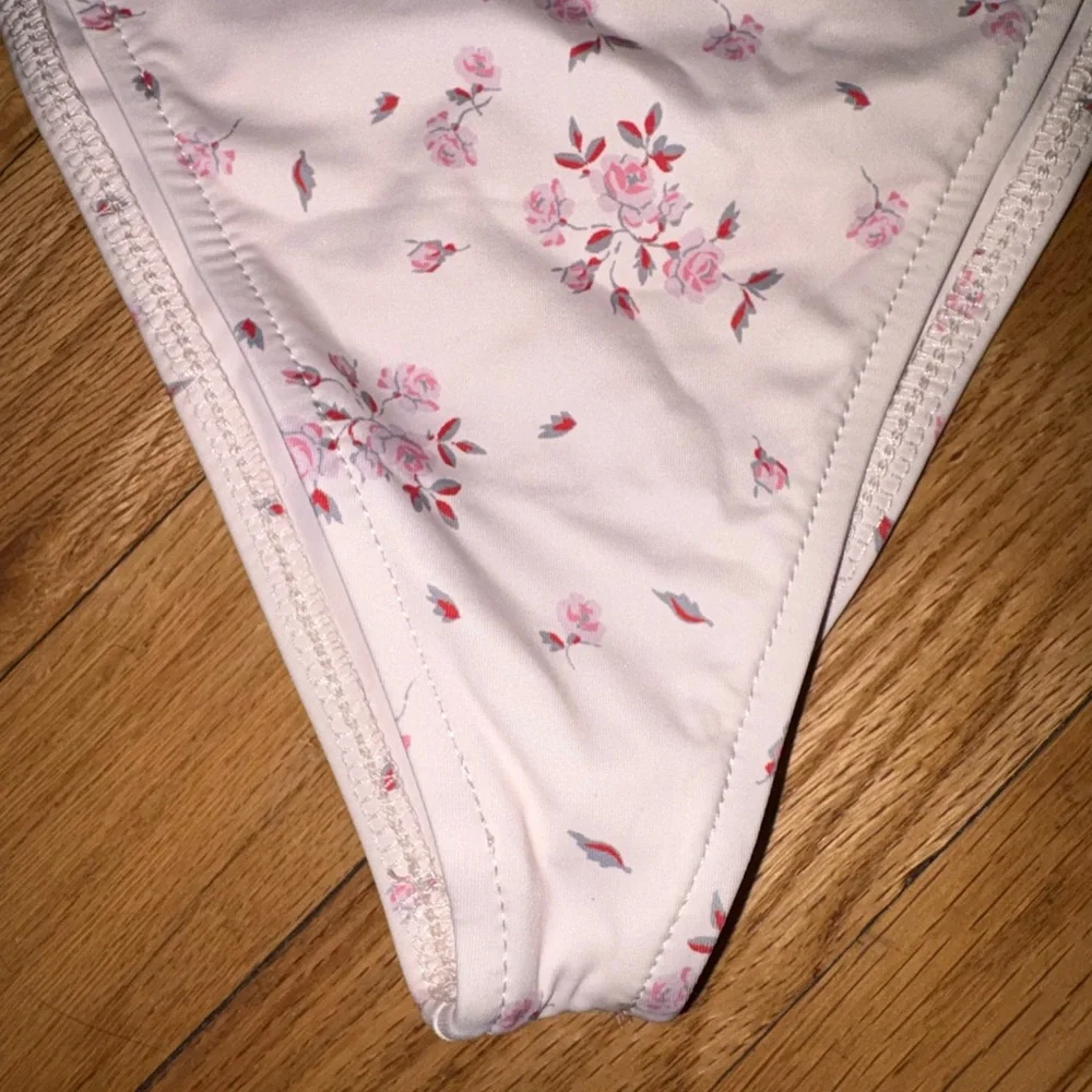 Frankies Bikinis Enzo Bottom Sweet Rose Print